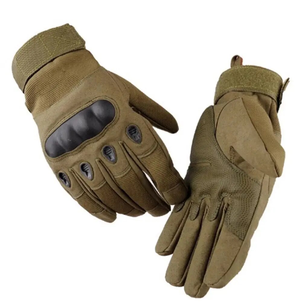 Motorcycle Gear Gloves - Anti-Skid Full Finger Tactical Gloves For