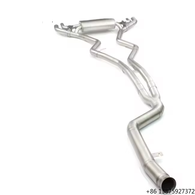 Exhaust Wrap Titanium - High Quality Valved Sport Exhaust System