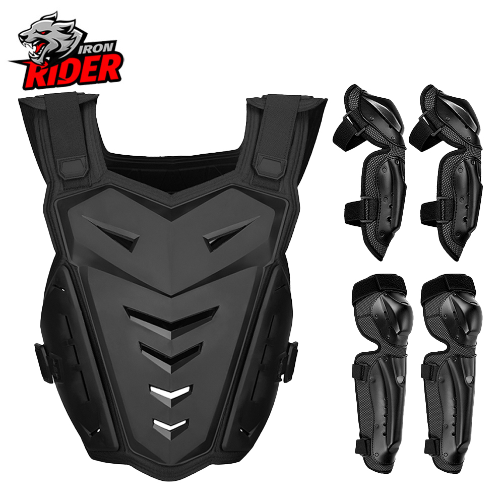 Motorcycle Gear Kids - Motocross Body Armor Motorcycle Jacket Motocross