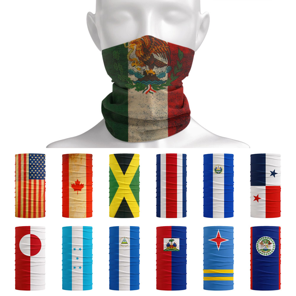 Motorcycle Gear Cover - North America National Flags Bandana Women