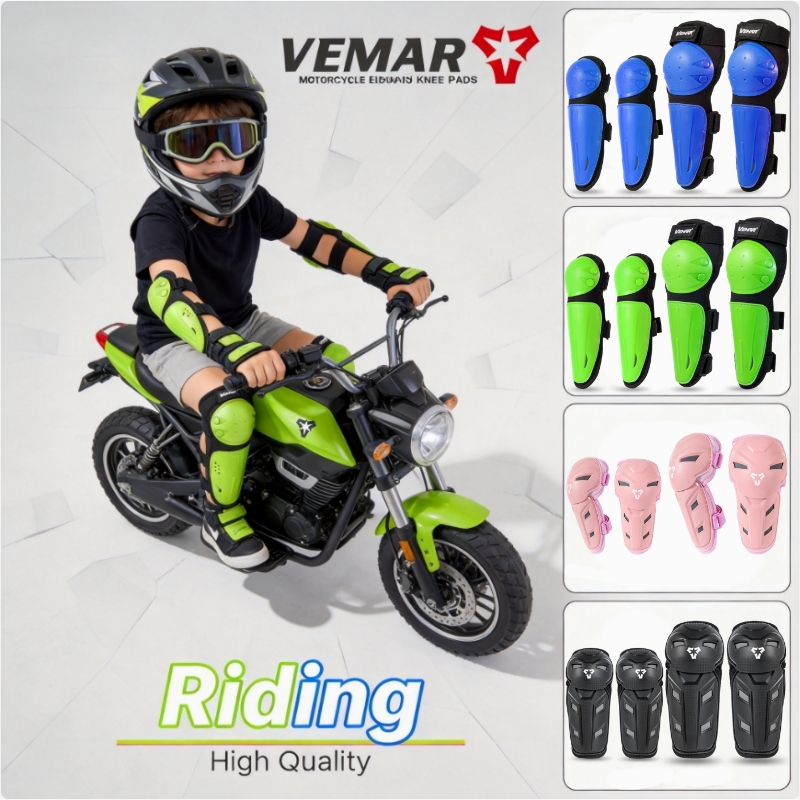 Motorcycle Gear Kids - VEMAR Children Knee and Elbow Pads
