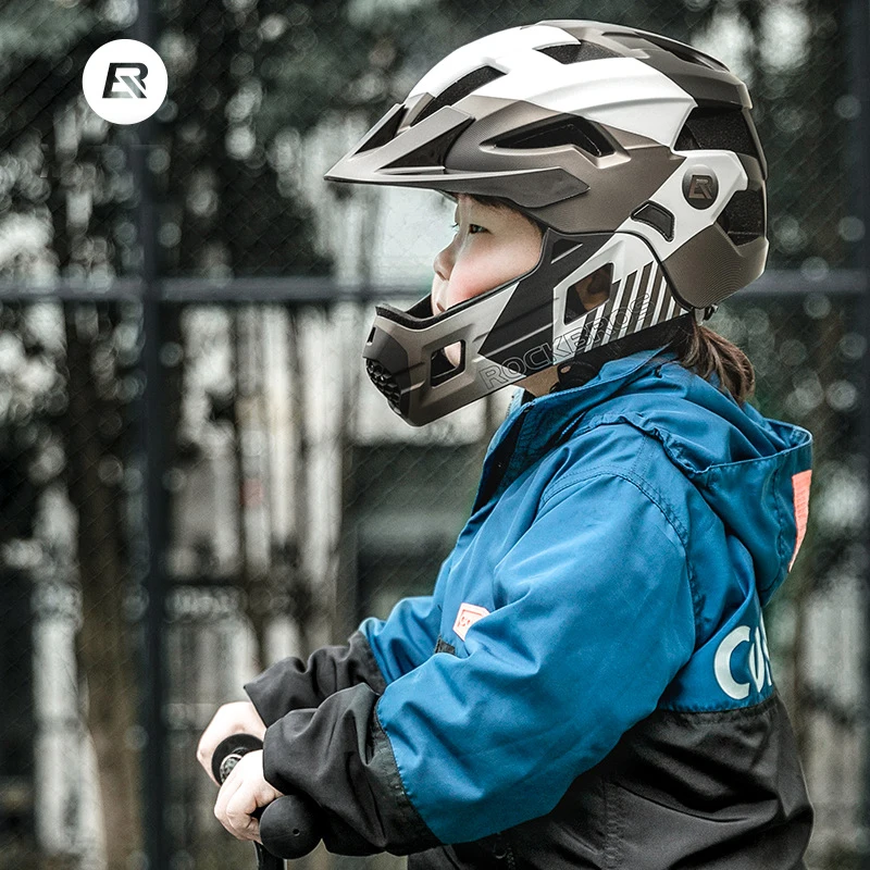 Motorcycle Gear Kids - ROCKBROS Kids Detachable Full Face Bike