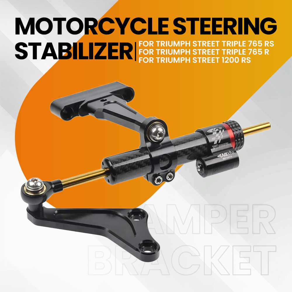 Motorcycle Gear Airbag - Motorcycle Steering Damper Bracket Stabilizer Support