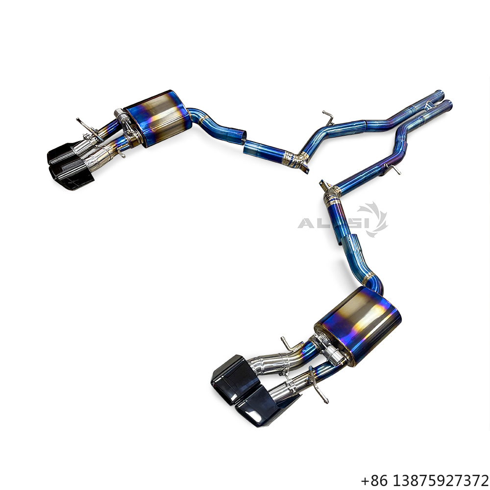 Exhaust Wrap Titanium - Titanium Valve Controlled Catback Exhaust Pipe