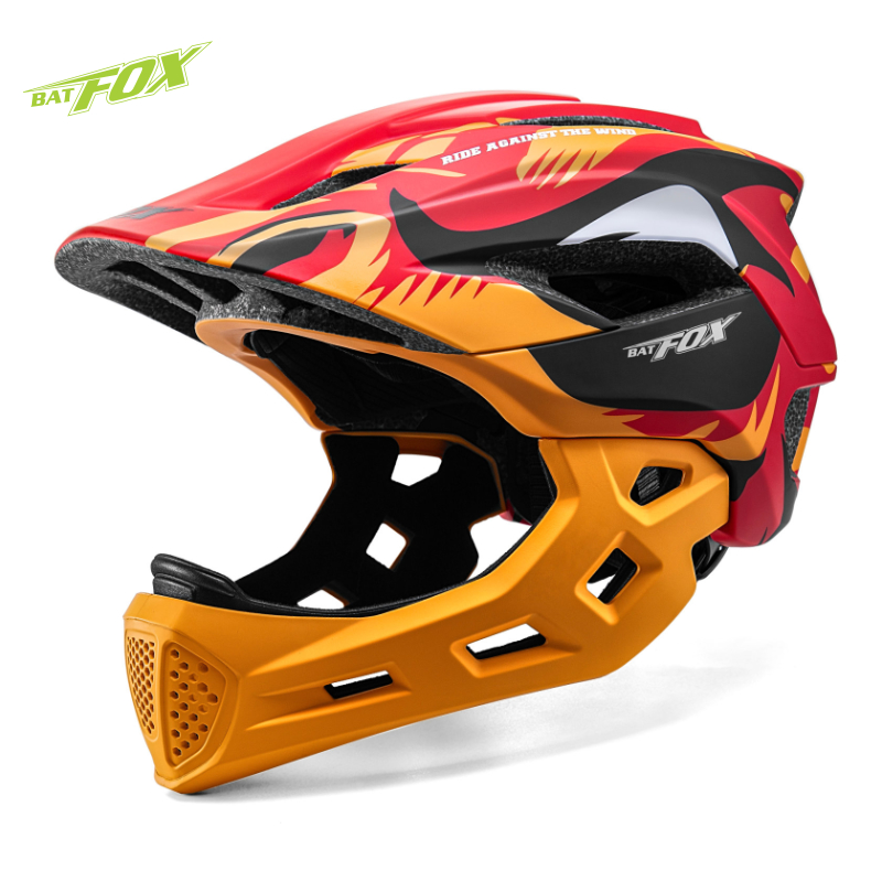 BATFOX Kids Full Face Bike Hel - Motorcycle Gear Kids 评论和价格