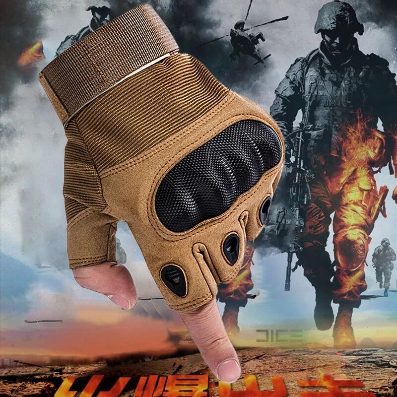 Anti-Skid Full Finger Tactical - Motorcycle Gear Gloves 评论和价格