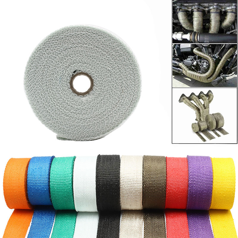 Enduro Motorcycle Muffler Exha - Exhaust Wrap Titanium 评论和价格