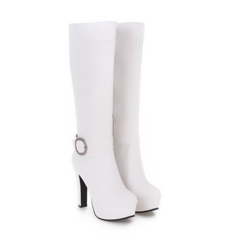 Knee High Boots Women Fashion  - Riding Boot Short 评论和价格
