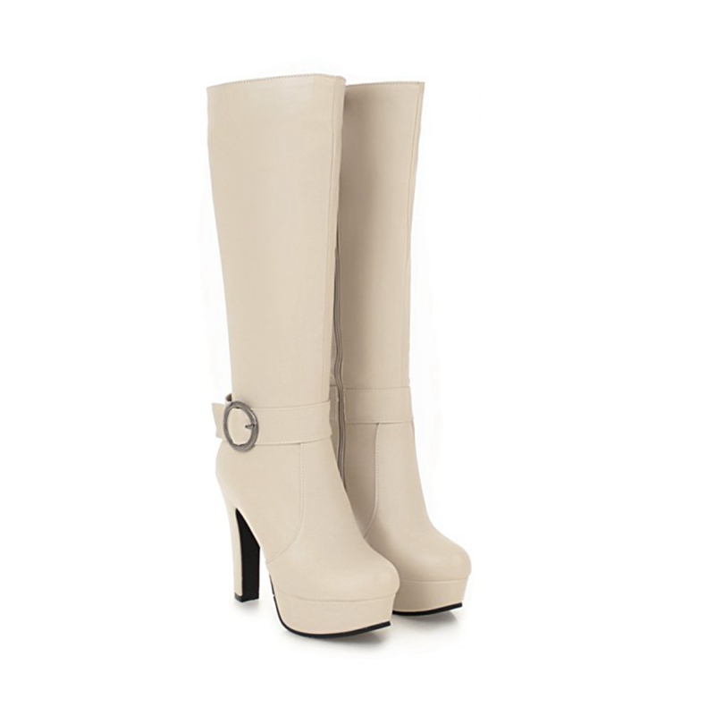 Knee High Boots Women Fashion  - Riding Boot Short 评论和价格
