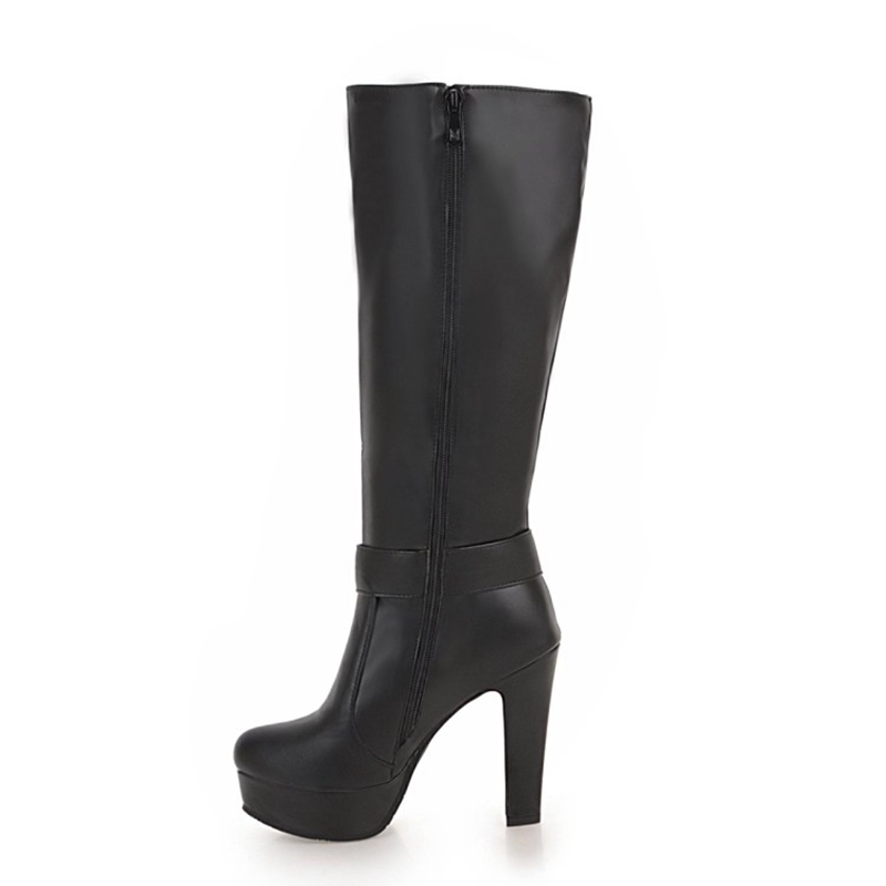 Knee High Boots Women Fashion  - Riding Boot Short 评论和价格