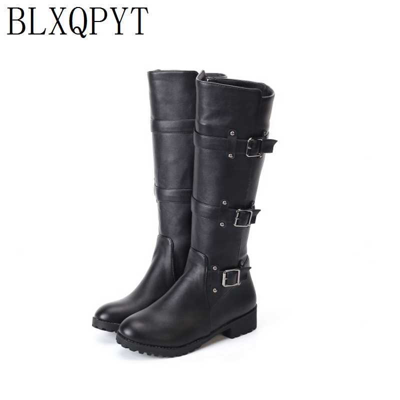 BLXQPYT Knee High Boots Women  - Riding Boot Short 评论和价格