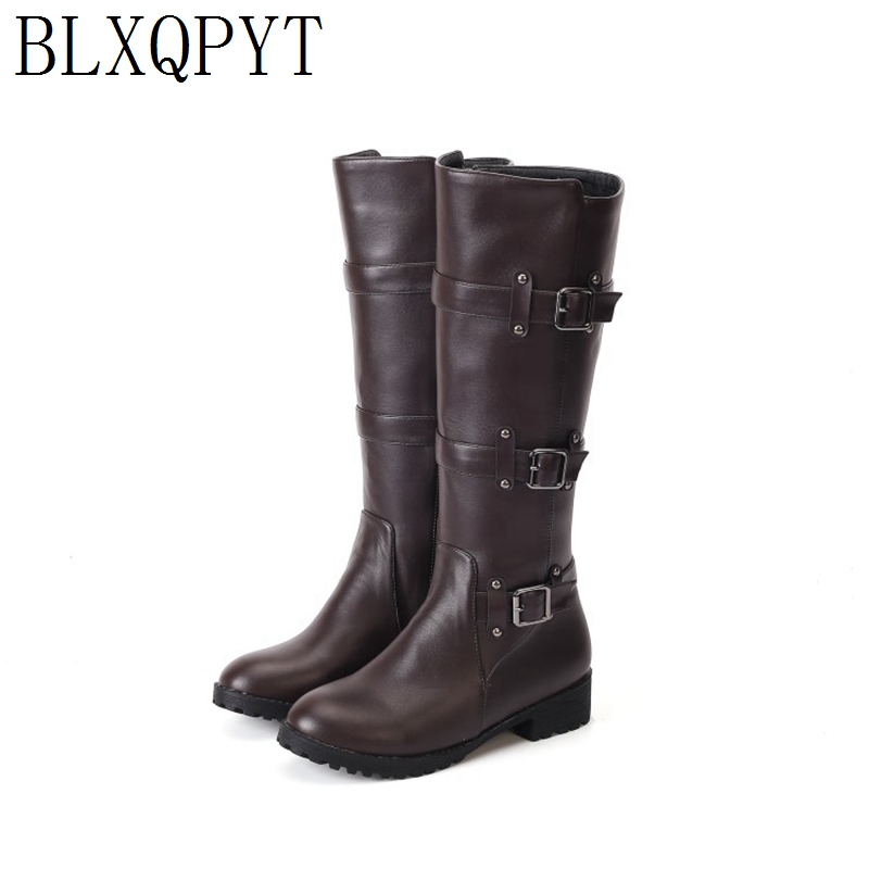 BLXQPYT Knee High Boots Women  - Riding Boot Short 评论和价格