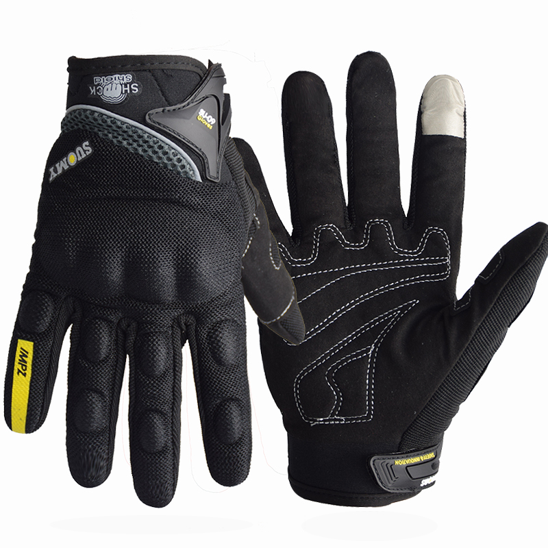 SUOMY Breathable Full Finger R - Motorcycle Gear Gloves 评论和价格
