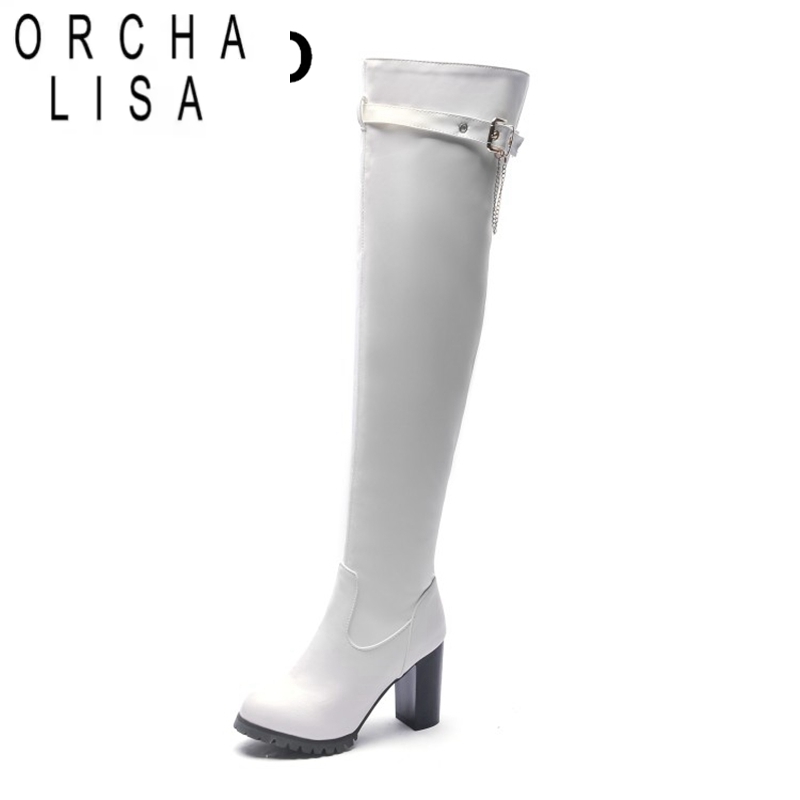 ORCHA LISA Big Size 33-50 Wome - Riding Boot Short 评论和价格