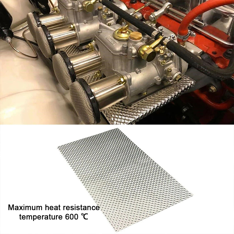 Fire-proof Heat Shield Aluminu - Exhaust Wrap Titanium 评论和价格