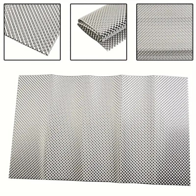 2PC Car Exhaust Embossed Alumi - Exhaust Wrap Titanium 评论和价格