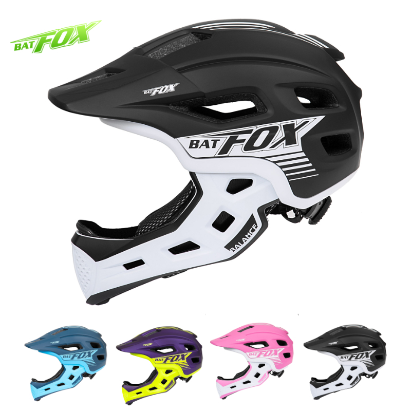 BATFOX Bike Helmet Kids Full F - Motorcycle Gear Kids 评论和价格