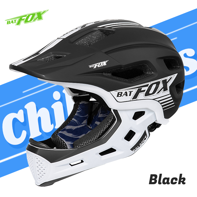 BATFOX Bike Helmet Kids Full F - Motorcycle Gear Kids 评论和价格