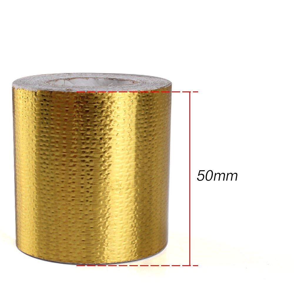 Gold Thermal Exhaust Tape 5/9/ - Exhaust Wrap Titanium 评论和价格