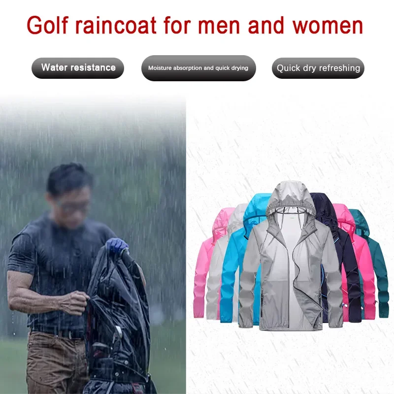 Golf Raincoat Lightweight Jack - Motorcycle Gear Jacket 评论和价格