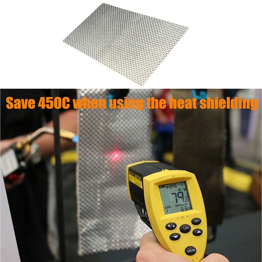 Embossed Aluminum Heat Shield  - Exhaust Wrap Titanium 评论和价格