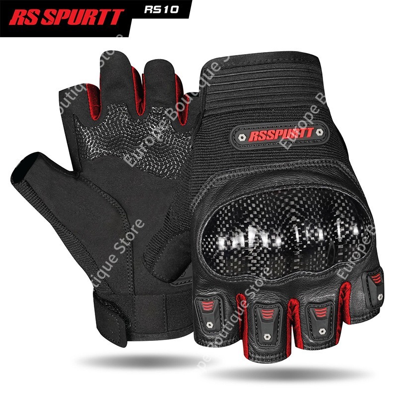 2026 Summer Half Finger Motorc - Motorcycle Gear Gloves 评论和价格