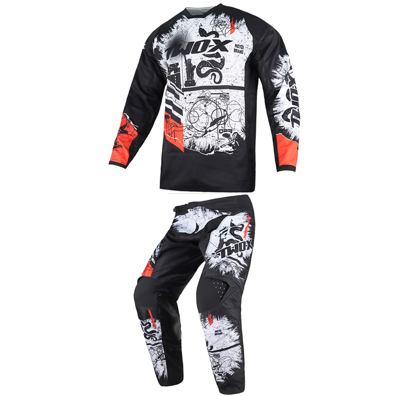 Motocross Jersey Pant Children - Motorcycle Gear Kids 评论和价格