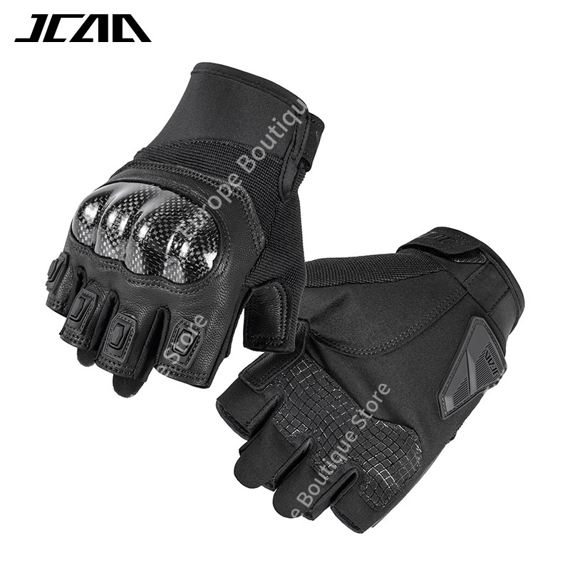 2026 New Summer Half Finger Mo - Motorcycle Gear Gloves 评论和价格