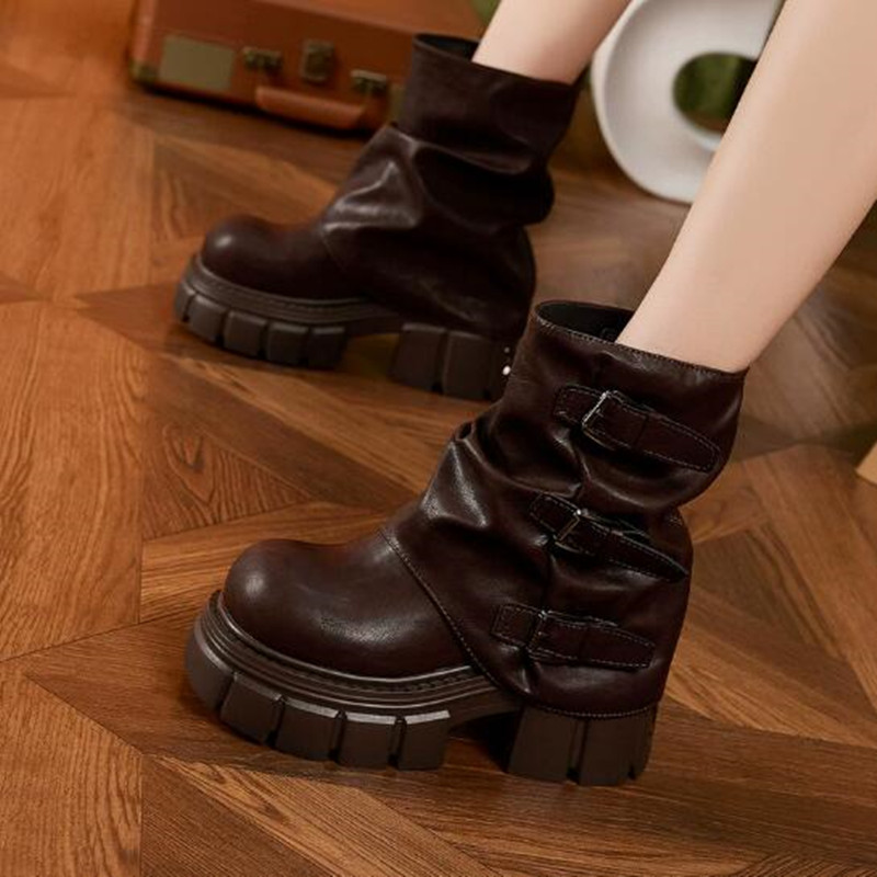 9cm 2026 Women’s Platform Ankl - Riding Boot Short 评论和价格