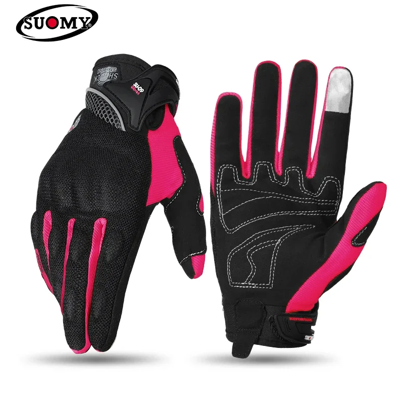 SUOMY Breathable Full Finger R - Motorcycle Gear Gloves 评论和价格