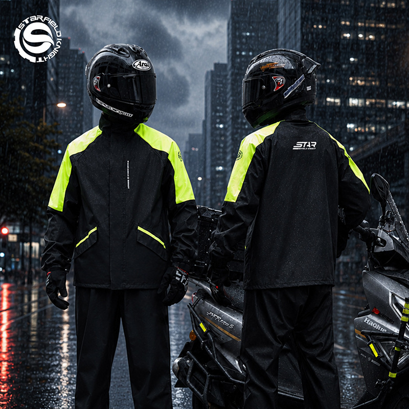 Men & Women Rain Suit Jackets  - Motorcycle Gear Jacket 评论和价格