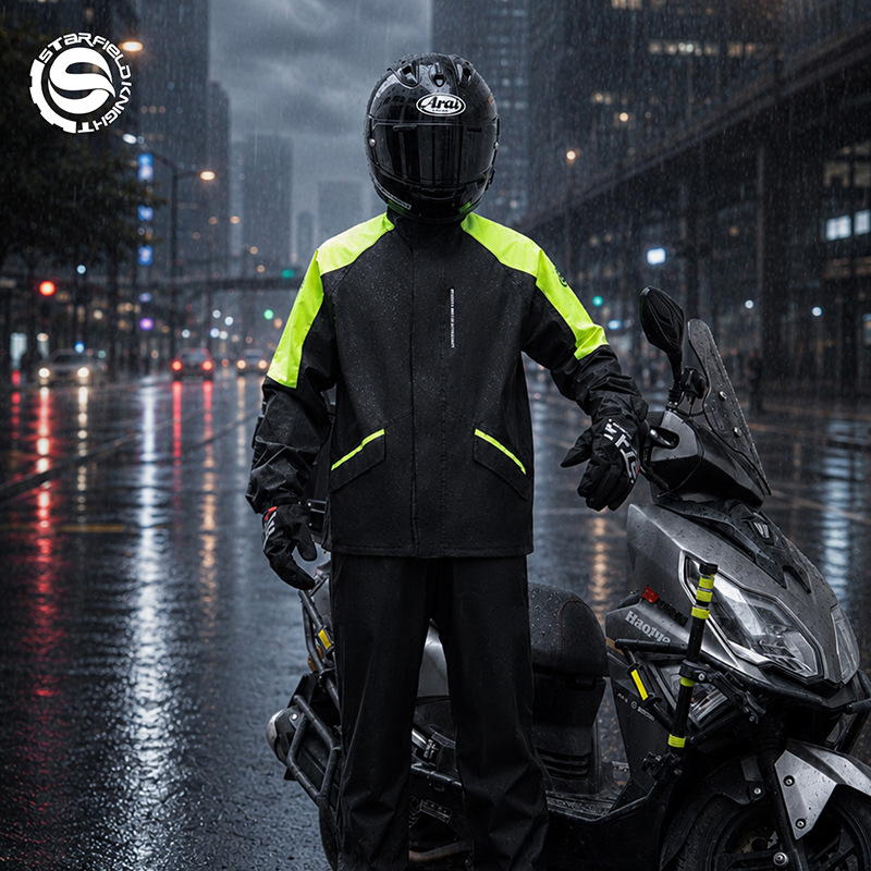Men & Women Rain Suit Jackets  - Motorcycle Gear Jacket 评论和价格