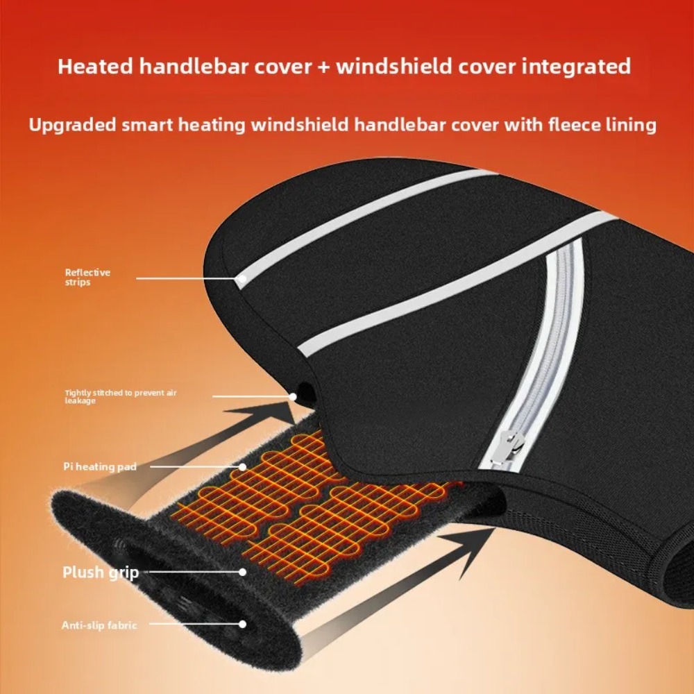 Motorcycle Handlebar Covers Wi - Motorcycle Gear Gloves 评论和价格