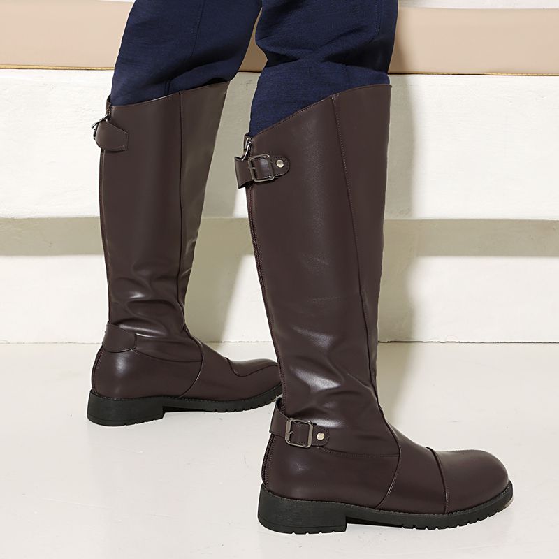 SIMLOVEYO 2025 Casual Men's Kn - Riding Boot Short 评论和价格