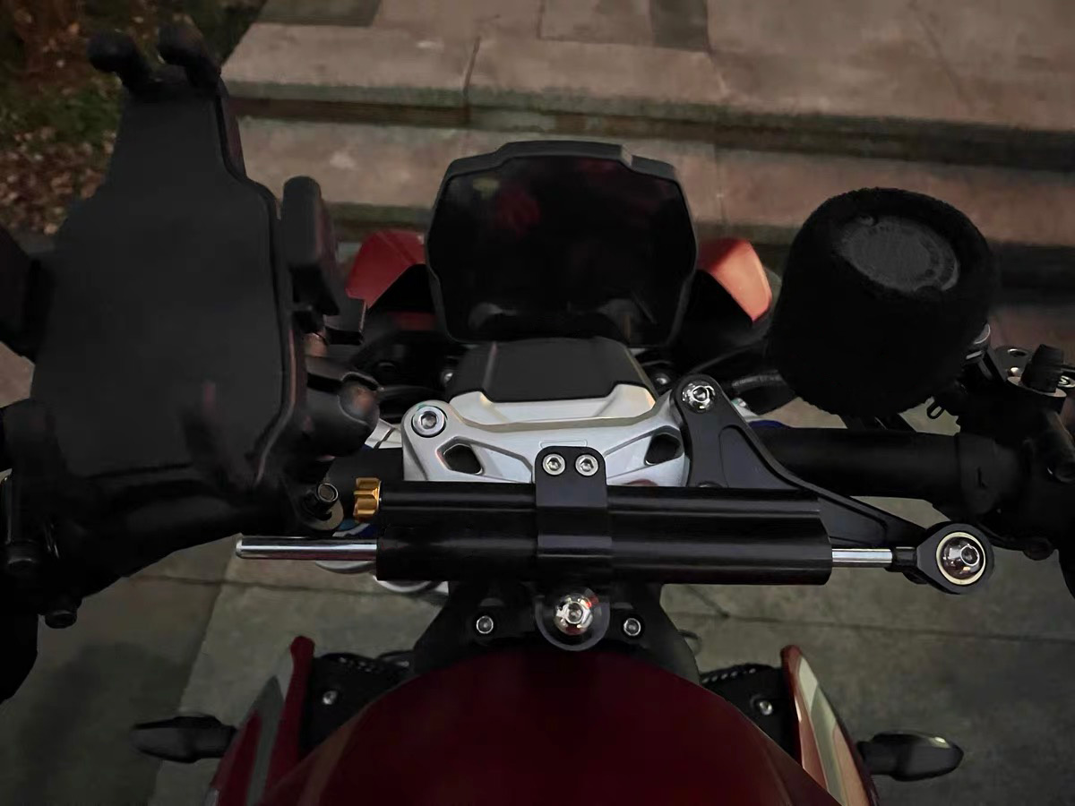Motorcycle Steering Damper Bra - Motorcycle Gear Airbag 评论和价格