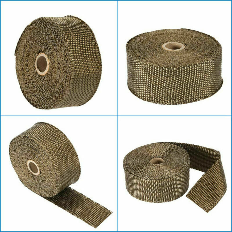 10M Motorcycle Exhaust Systems - Exhaust Wrap Titanium 评论和价格